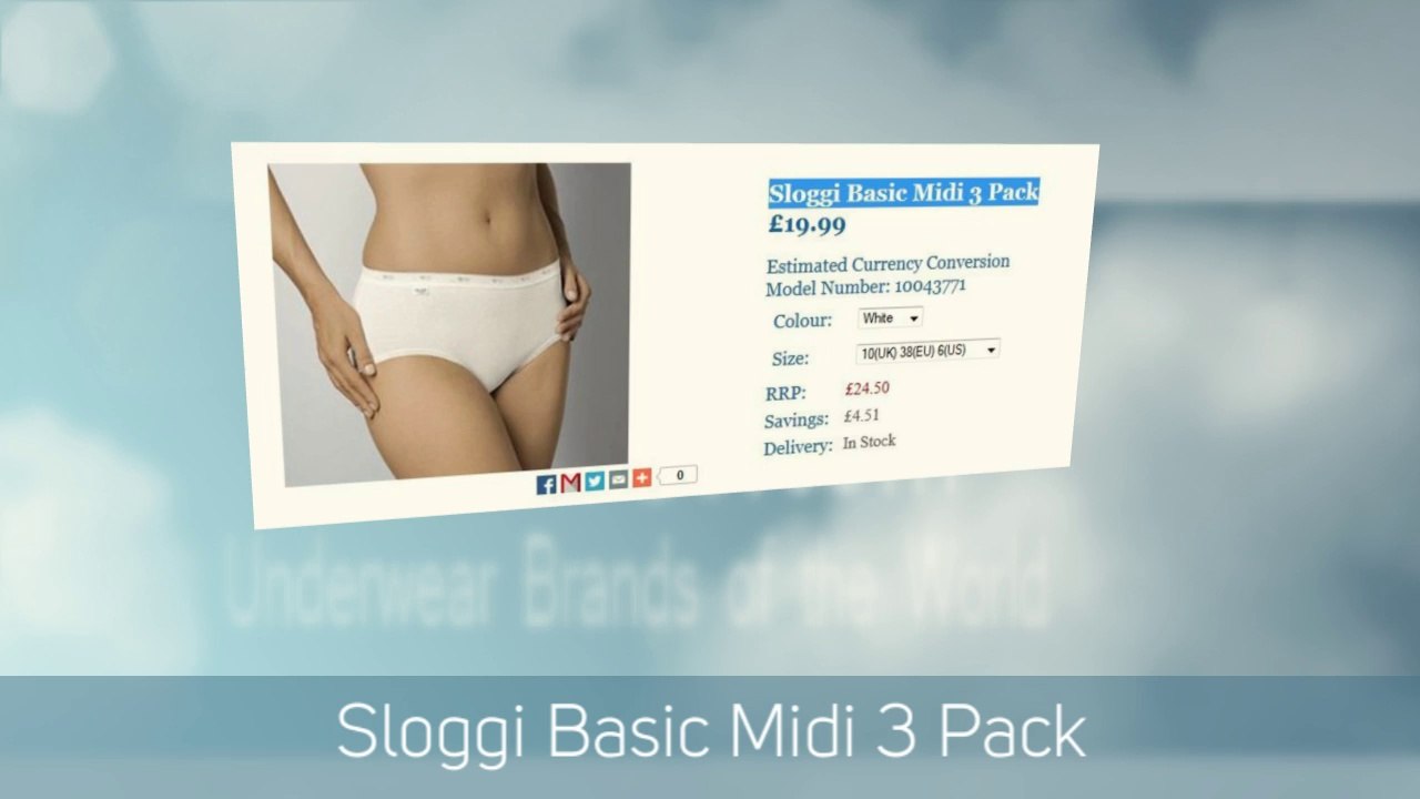 Buy Calvin Klein Underwear UK, Sloggi Double comfort Short UK- Mens & Womens Underwear Brands UK- Undiesco  | UndiesCo.com