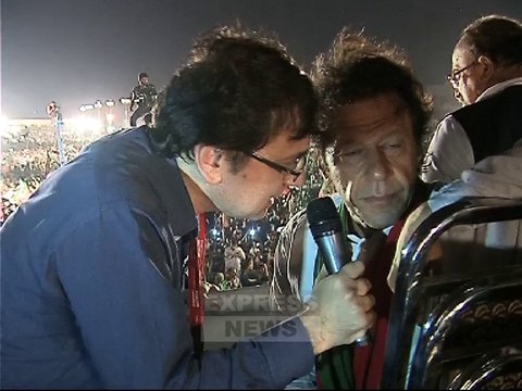 IK explains about 'Umpire' speaking with Moeed Pirzada