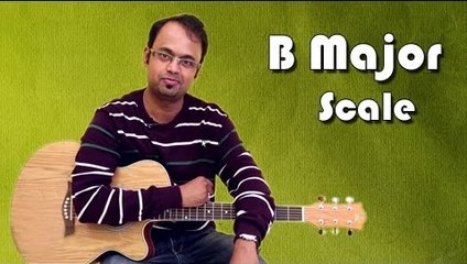 How To Play - B Major Scale - Guitar Lesson For Beginners