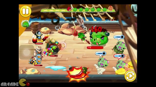 Angry Birds Epic NEW Cave 6, Endless Winter 9 Gold Piggies