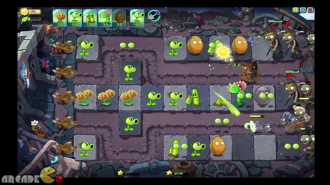 Plants Vs Zombies Online - NEW PLANTS, New World,New Zombies Qin Shi Huang Mausoleum Part 16