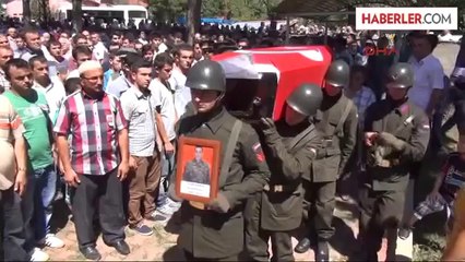 Denizde Boğulan Asker, Karabük'te Toprağa Verildi