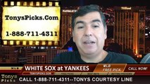 New York Yankees vs. Chicago White Sox Pick Prediction MLB Betting Lines Odds Preview 8-22-2014