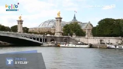Paris à Vélib' : une traversée en bord de Seine