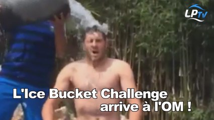 L'Ice Bucket Challenge arrive à l'OM !