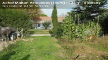 A vendre - Maison/villa - Verquieres (13670) - 5 pièces - 132m²