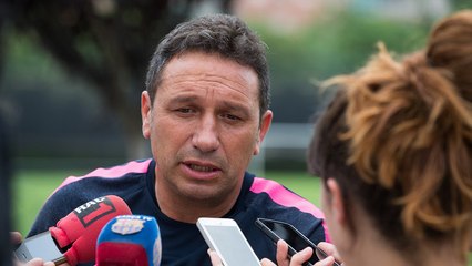 Eusebio: “L’equip està il·lusionat per començar la Lliga”