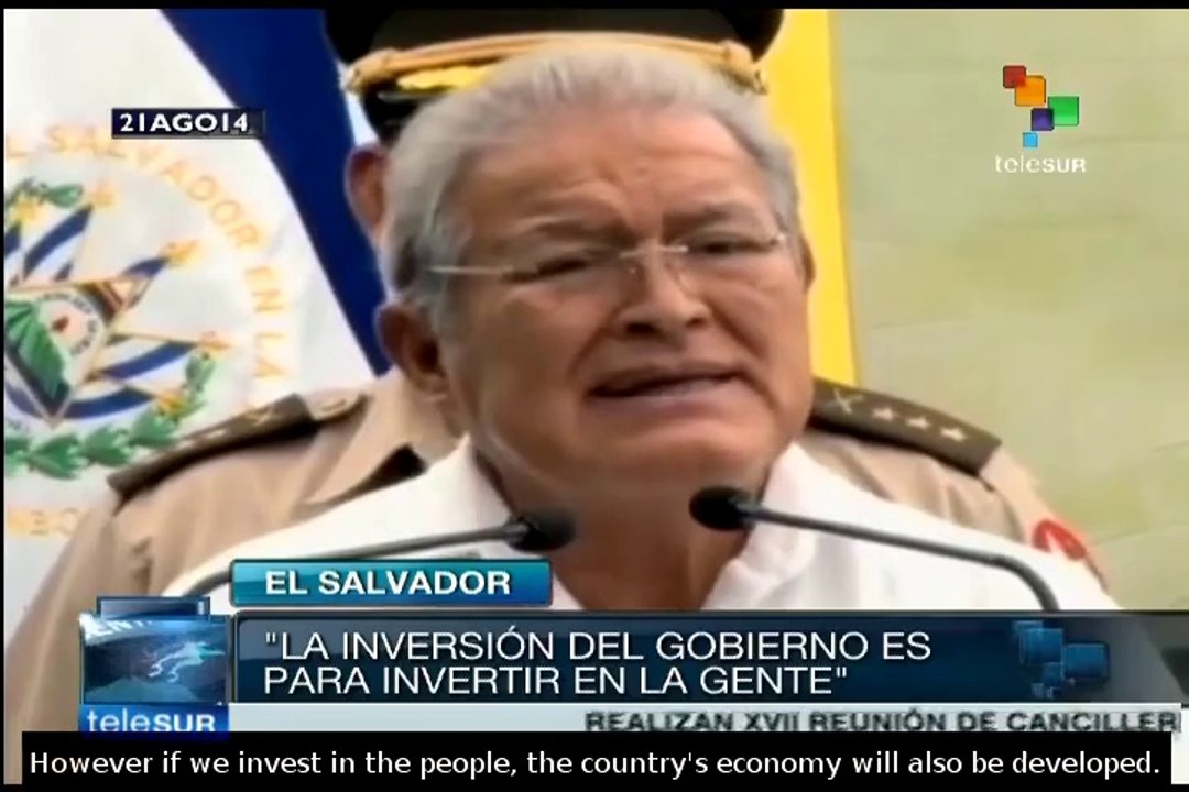 El Salvador sets social programs as priority
