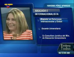 (Vídeo) Entre Todos con Luis Guillermo García del 22.08.2014 (1/6)