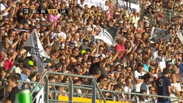 TOP14 journée 3, Brive–La Rochelle 37-15
