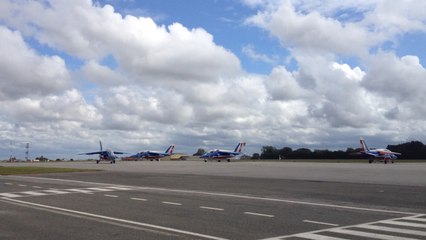 Départ en entraînement des pilotes