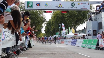 Le sprint final du Tour du Limousin 2014