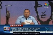 Parliament president blasts Venezuelan bourgeoisie