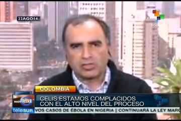 Luis Celis: proceso de paz en Colombia culminará hasta en 24 meses