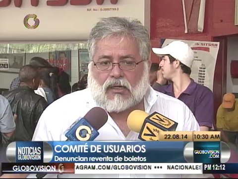 Denuncian reventa de boletos en Terminal de Oriente