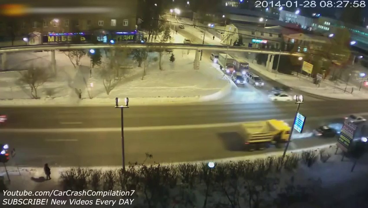 Car Crashes Compilation # 217 - January 2014