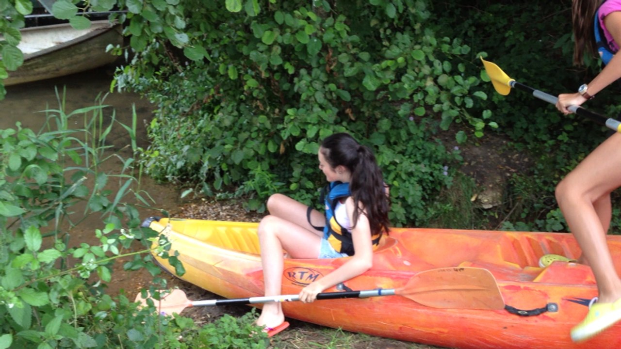 Balade en canoë sur le Loir