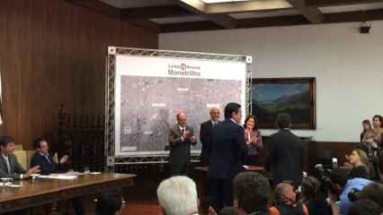 Governador de SP e ministra do Planejamento assinam contrato de monotrilho para o ABC