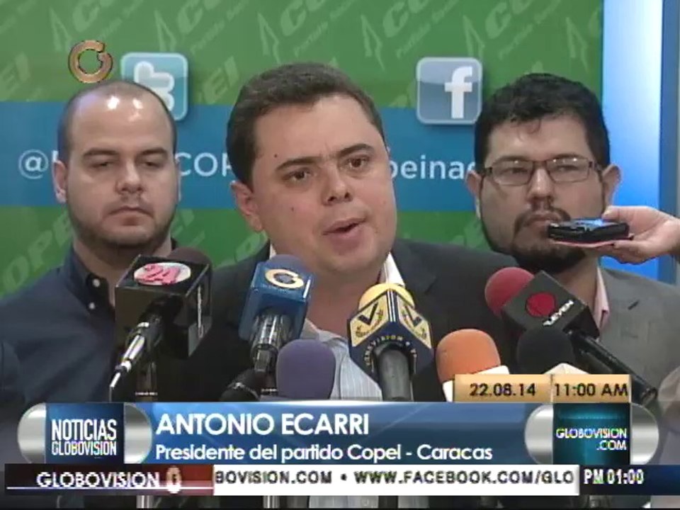 Copei pide que se eche para atrás el sistema biométrico