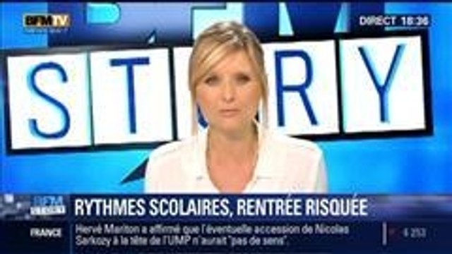 BFM Story: Une rentrée qui s'annonce chaotique à cause des rythmes scolaires – 22/08