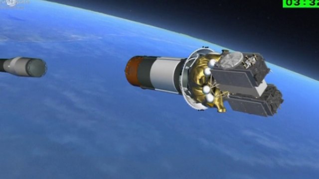 European Space Agency launches two satellites