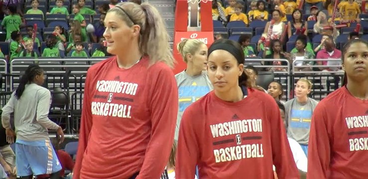 Playing for Mystics a 'dream' for former UConn Teammates