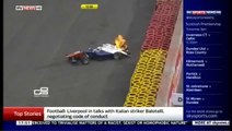 GP3 Belgium (Spa) 2014 - Konstantin Tereshchenko Horror Crash