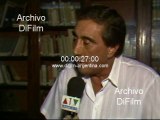 DiFilm - Saul Ubaldini critica al ministro Domingo Cavallo 1992