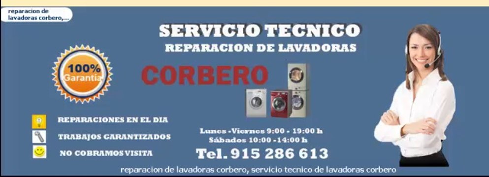 servicio tecnico lavadoras corbero hoy