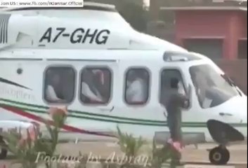 Nawaz seat belt stuck