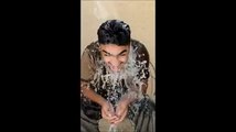 Qais Bin Gaffar Accepted The ICE Bucket Chalange !By: Mashal Umrani