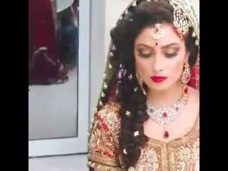 Ayeza Khan First Look Baraat Video Clip
