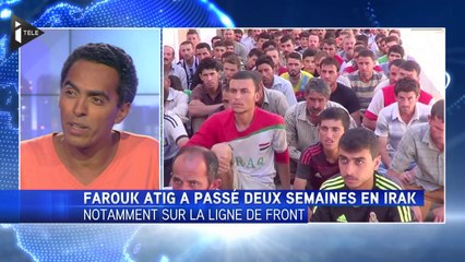 De retour d'Irak, le reporter Farouk Atig
