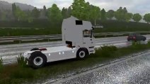 Euro Truck Sim Mod MAN F2000 Gameplay