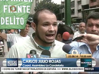 Denuncian que GNB extorsiona a comerciantes de La Candelaria