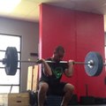 8/22- HC + HC below knee + Clean, final attempt. 175 lbs