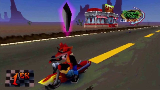 Crash Bandicoot 3 : Warped - Niveau 8 : Hog Ride