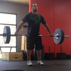 8/22- SG RDL, first set. 185 lbs