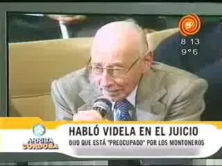 Videla El Dictador y Genocida  Admitió Crueldad pero no se Arrepiente