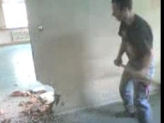 Roli am Wand rausbrechen