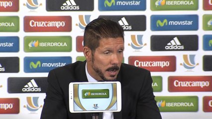 Supercopa - Simeone: "La plantilla no está cerrada"
