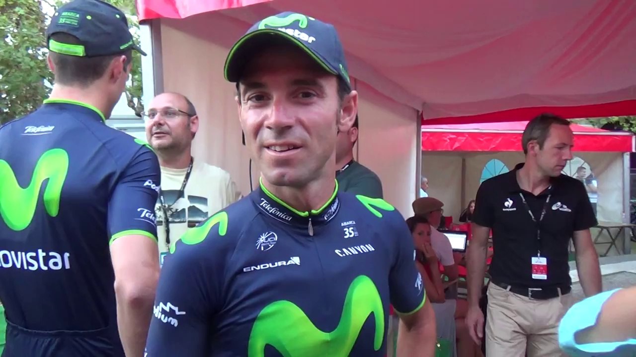 Alejandro Valverde invita a seguir el twitter de @LaVuelta