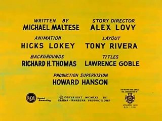 Yakky Doodle (1961) - Intro (Opening)