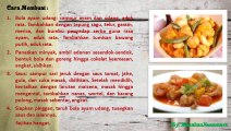 Masakan Indonesia Lezat - Resep dan Cara Memasak AYAM UDANG ASAM MANIS
