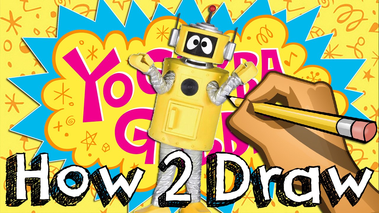 How 2 Draw Plex From Yo Gabba Gabba