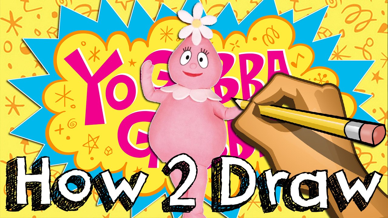 How 2 Draw Foofa From Yo Gabba Gabba