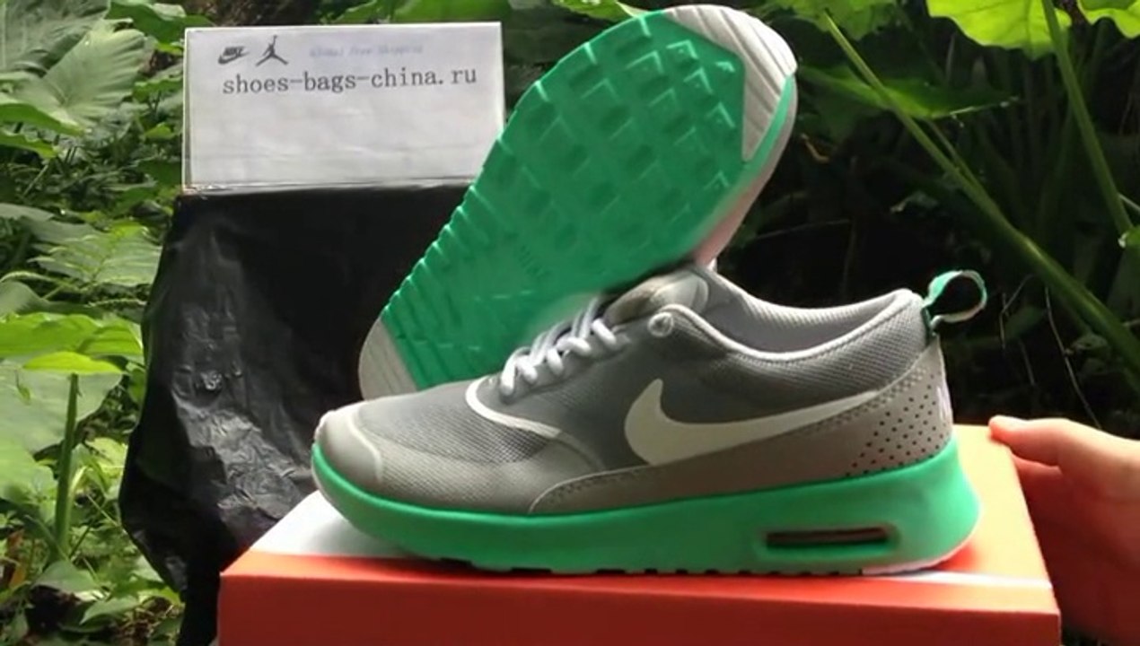 * www.kicksgrid1.ru * Nike Air Max Thea Print Gray Green Online Review