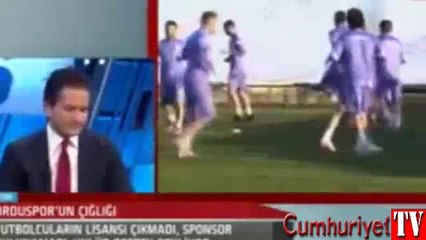 Kulüp Başkanı canlı yayında istifa etti