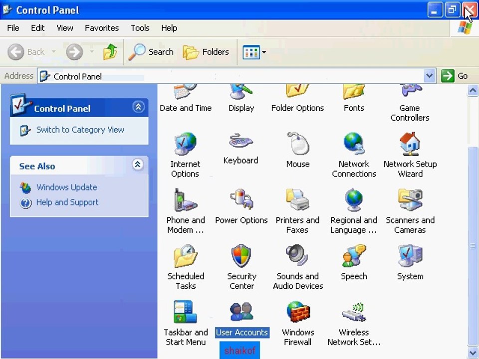 windows xp Tutorial 6-12 in Urdu-hindi Balochi &Bravhi shaikof baloch www.shaigle.com