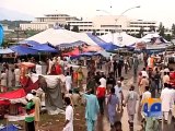 Tent City on Shahrah e Dastoor-23 Aug 2014